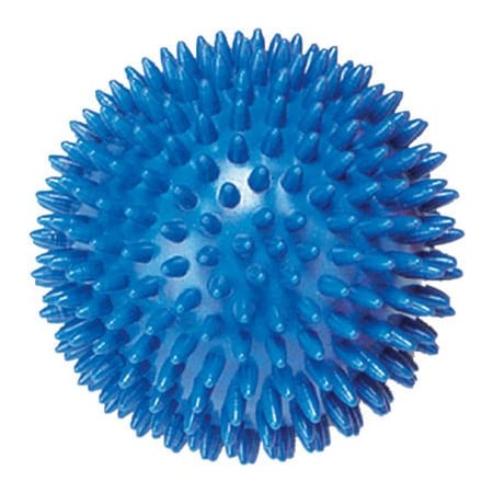 Fabrication Enterprises CanDo Massage Ball, 10 cm (4"), Blue, 1 Each 30-1998
